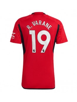 Manchester United Raphael Varane #19 Heimtrikot 2023-24 Kurzarm